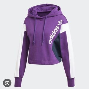 ADIDAS Women’s 90s cropped hoodie